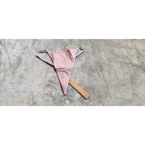 NWT SKIMS Small Dusk Pink Fits Everybody T-String Thong PN-THG-2070